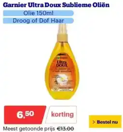 Bol.com Garnier Ultra Doux Sublieme Oliën aanbieding