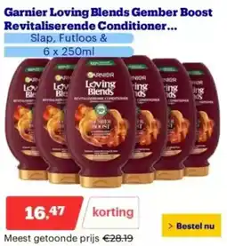 Bol.com Garnier Loving Blends Gember Boost Revitaliserende Conditioner aanbieding