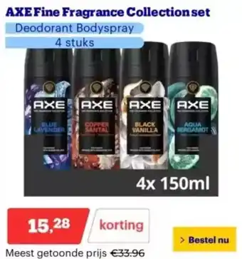 Bol.com AXE Fine Fragrance Collection set aanbieding