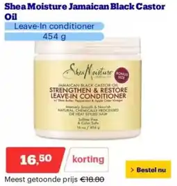 Bol.com Shea Moisture Jamaican Black Castor aanbieding