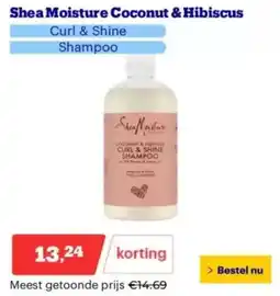 Bol.com Shea Moisture Coconut & Hibiscus aanbieding