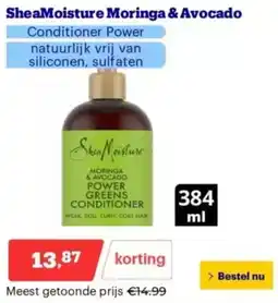 Bol.com Shea Moisture Moringa & Avocado aanbieding