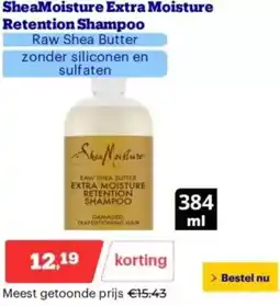 Bol.com Shea Moisture Extra Moisture Retention Shampoo aanbieding