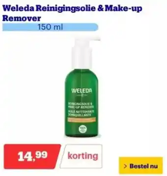 Bol.com Weleda Reinigingsolie & Make-up Remover aanbieding