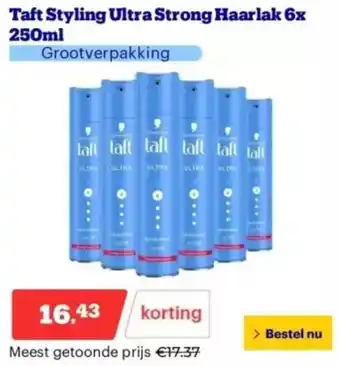 Bol.com Taft Styling Ultra Strong Haarlak aanbieding