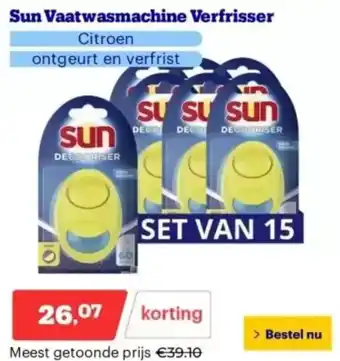 Bol.com Sun Vaatwasmachine Verfrisser aanbieding