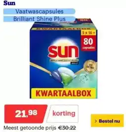 Bol.com Sun aanbieding