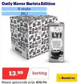 Bol.com Oatly Haver Barista Edition aanbieding