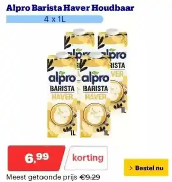 Bol.com Alpro Barista Haver Houdbaar aanbieding