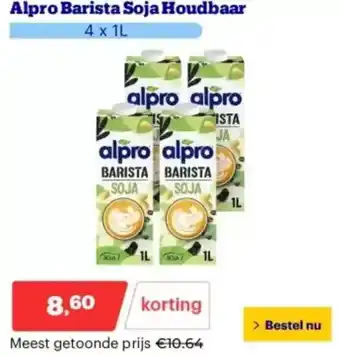 Bol.com Alpro Barista Soja Houdbaar aanbieding