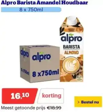 Bol.com Alpro Barista Amandel Houdbaar aanbieding