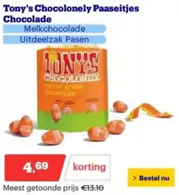 Bol.com Tony's Chocolonely Paaseitjes Chocolade aanbieding