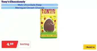 Bol.com Tony's Chocolonely aanbieding