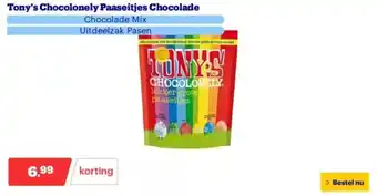 Bol.com Tony's Chocolonely Paaseitjes Chocolade aanbieding