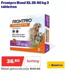 Bol.com Frontpro Hond XL aanbieding