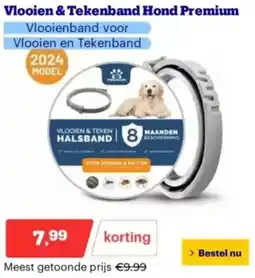 Bol.com Vlooien & Tekenband Hond Premium aanbieding