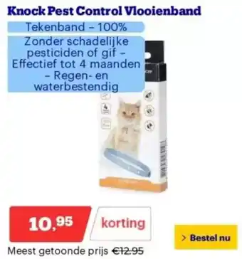 Bol.com Knock Pest Control Vlooienband aanbieding