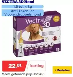 Bol.com Vectra 3D Hond aanbieding