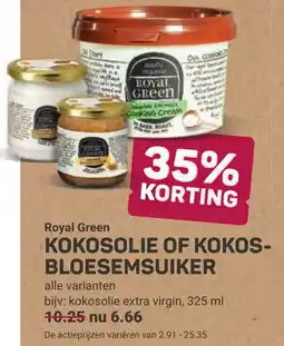 Ekoplaza Royal Green Kokosolie of Kokosbloesemsuiker aanbieding