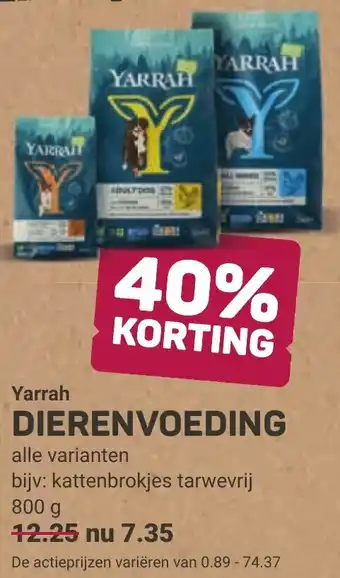 Ekoplaza Yarrah Dierenvoeding aanbieding