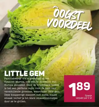 Ekoplaza Little Gem aanbieding