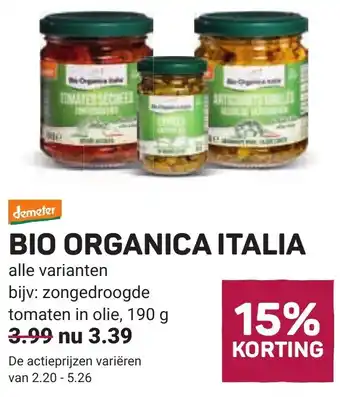 Ekoplaza Bio Organica Italia aanbieding