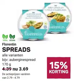 Ekoplaza Florentin Spreads aanbieding