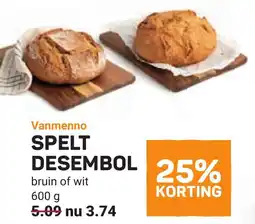 Ekoplaza Vanmenno Spelt Desembol aanbieding