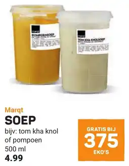 Ekoplaza Marqt Soep aanbieding