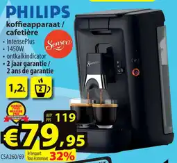 ElectroStock Philips Koffieapparaat / Cafetière aanbieding