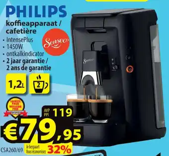 ElectroStock Philips Koffieapparaat / Cafetière aanbieding