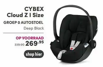 Baby & Tiener Cybex cloud z i size autostoel aanbieding