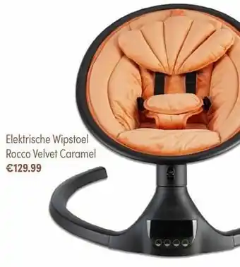 Baby & Tiener Elektrische wipstoel rocco velvet caramel aanbieding