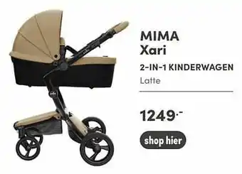 Baby & Tiener Mima xari 2-in-1 kinderwagen aanbieding