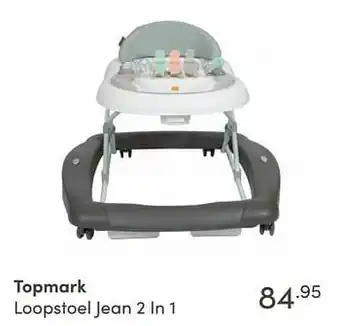 Baby & Tiener Topmark loopstoel jean 2 in 1 aanbieding