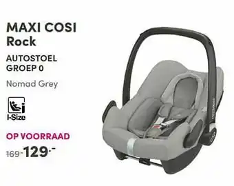 Baby & Tiener Maxi cosi rock autostoel aanbieding