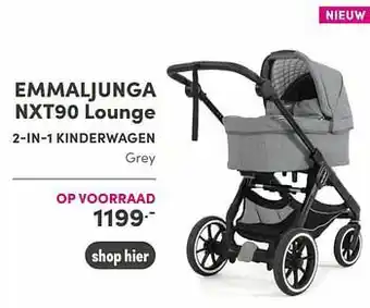 Emmaljunga nxt90 lounge 2-in-1 kinderwagen