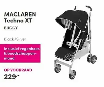 Baby & Tiener Maclaren techno xt buggy aanbieding