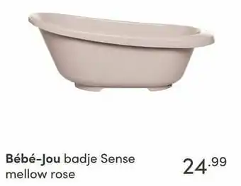 Baby & Tiener Bébé-jou badje sense mellow rose aanbieding