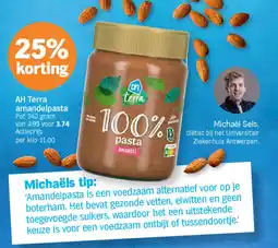 Albert Heijn AH Terra amandelpasta aanbieding