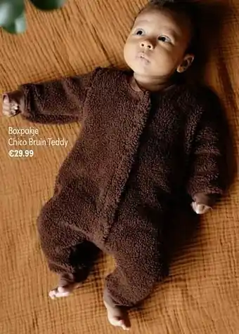 Baby & Tiener Boxpakje chico bruin teddy aanbieding