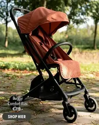 Baby & Tiener Buggy comfort rust aanbieding