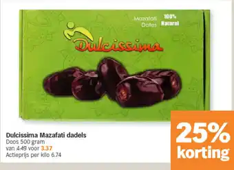 Albert Heijn Dulcissima mazafati dadels aanbieding