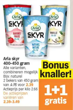 Albert Heijn Arla skyr aanbieding