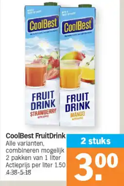 Albert Heijn Coolbest fruitdrink aanbieding