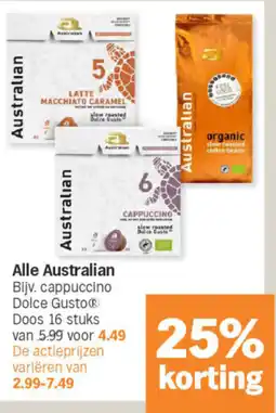 Albert Heijn Alle australian aanbieding