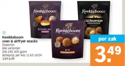 Albert Heijn Kwekkeboom oven & airfryer snacks aanbieding