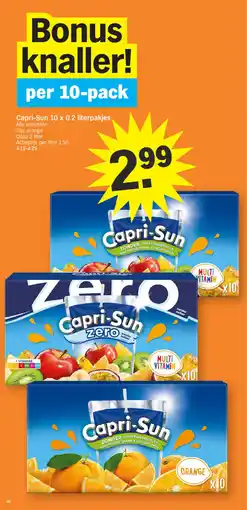 Albert Heijn Capri-Sun aanbieding