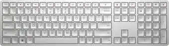 Coolblue HP 970 Dual-Mode Draadloos Toetsenbord Zilver AZERTY aanbieding