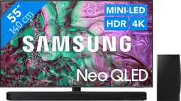 Coolblue Samsung Neo QLED 4K 55QN86D (2024) + Soundbar aanbieding